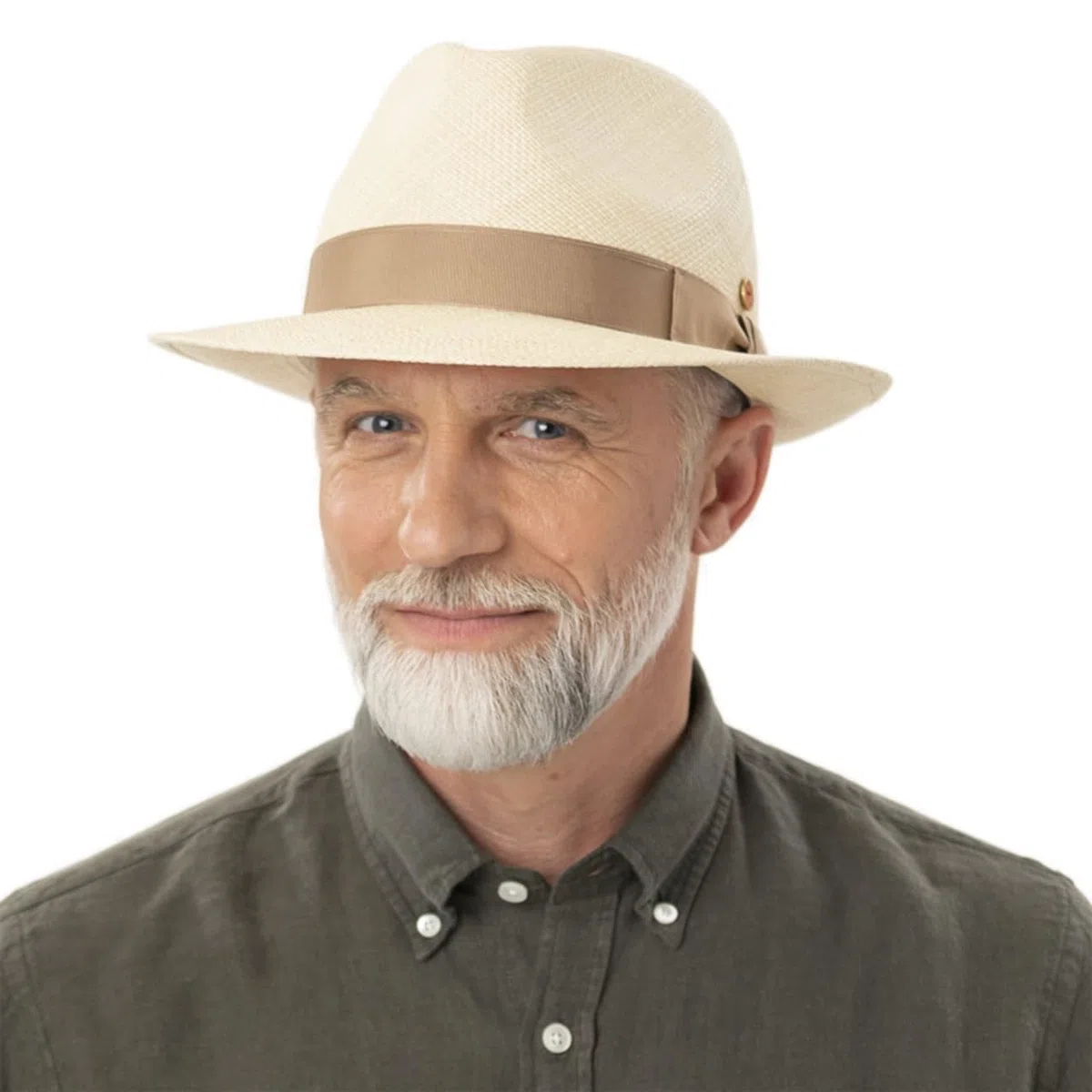 Mayser Manuel Brisa Sombrero Fedora Panama Hecho en UE Unisex Primavera Verano
