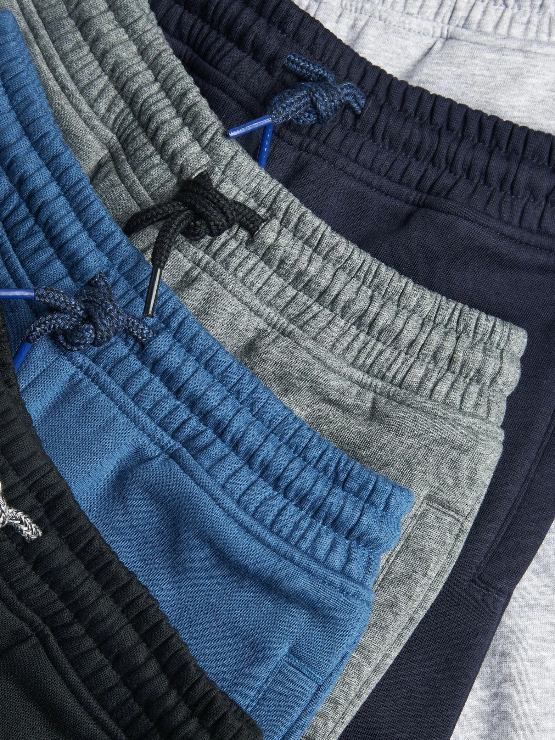 NEXT Niños Pack de 5 Pantalones de chándal básicos de Corte Slim