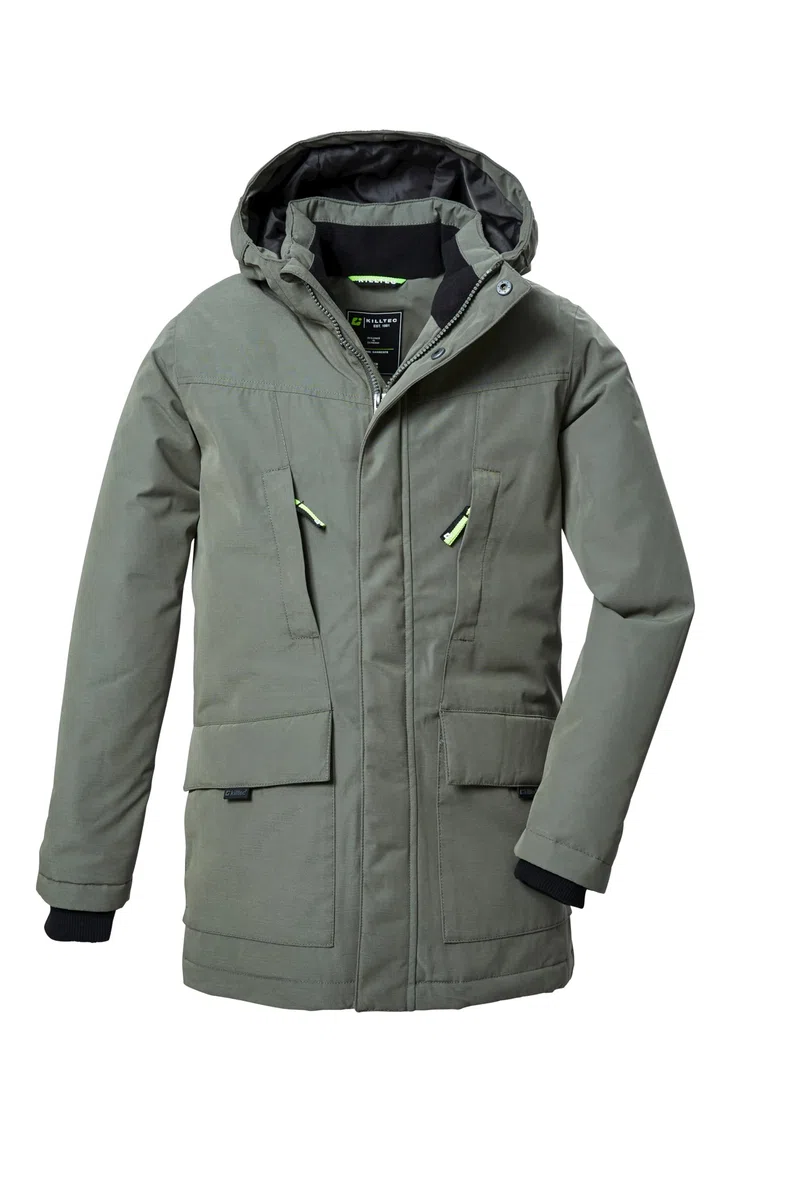Killtec Kow 378 Bys Prk Parka funcional/parka impermeable con capucha Niños