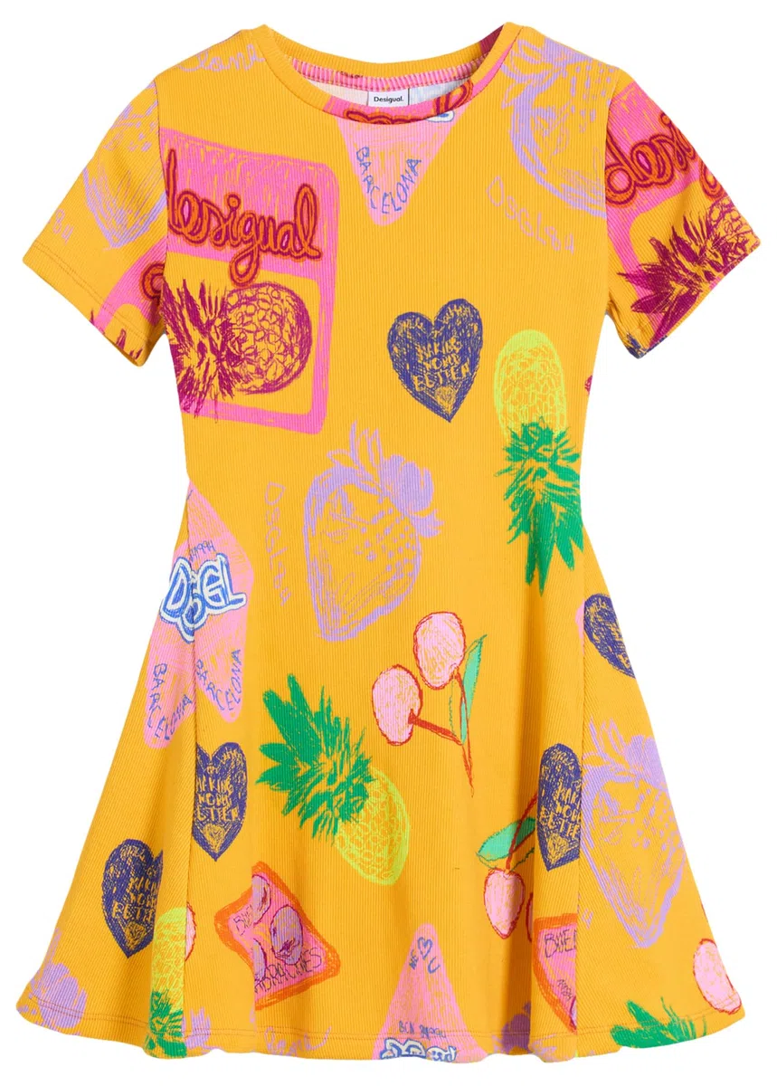Desigual Vest_dsgl Dress Niñas