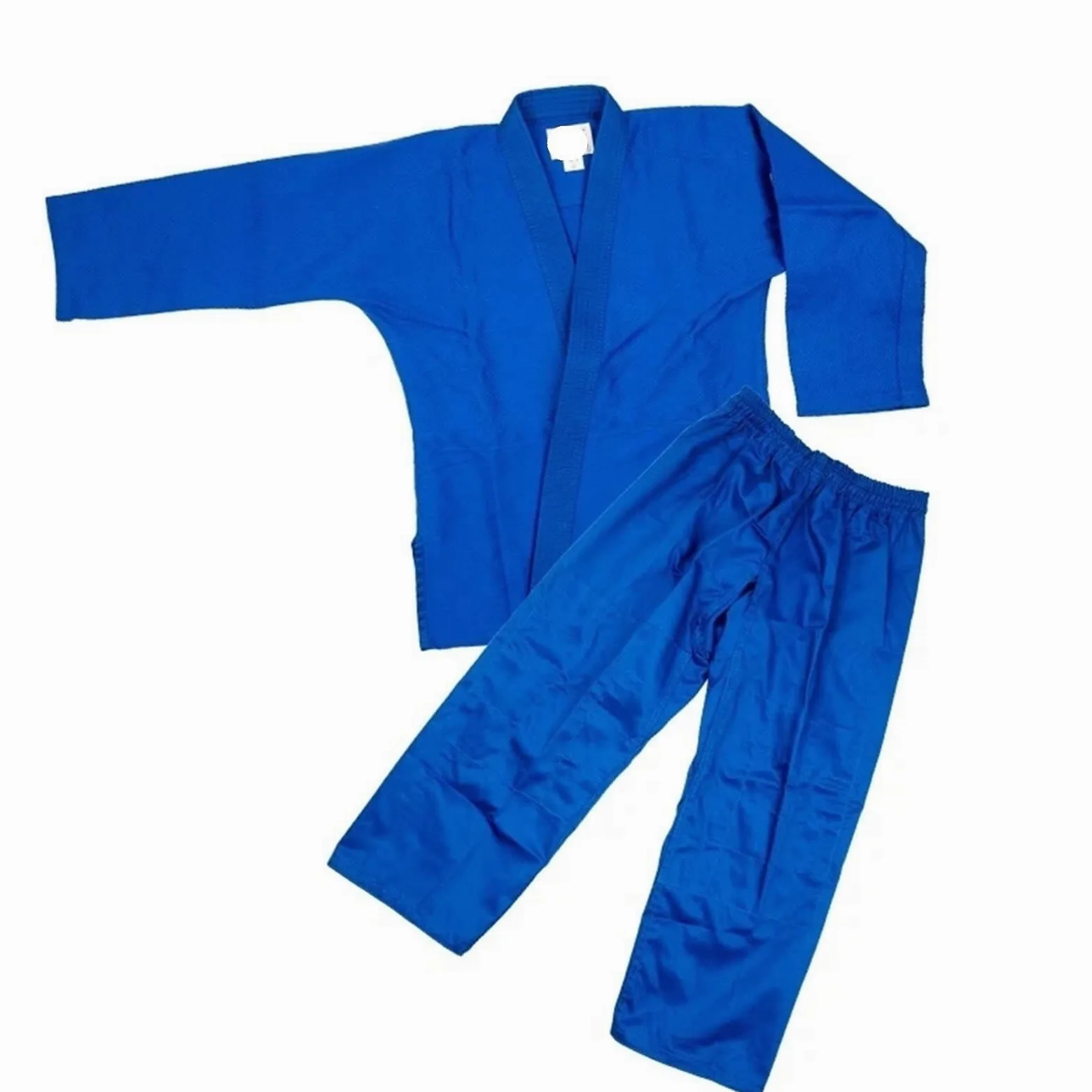 Trajes Judo Uniforme Profesional de Judo Gi for Artes Marciales, Kimono Blanqueado de Tejido único, Perfecto for competición o Entrenamiento con cinturón Blanco(White,XL-170CM)