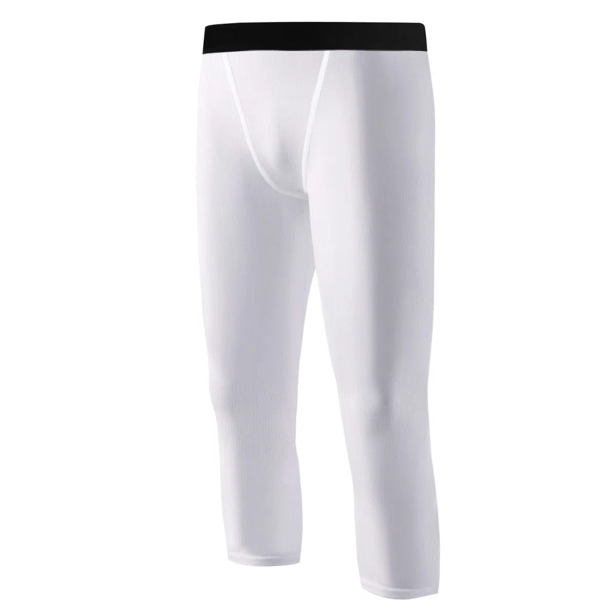 Leggings de compresión Juvenil para niños 3/4 Medias Base Layer Sport Running Capris Pantalones para niños para Entrenamiento