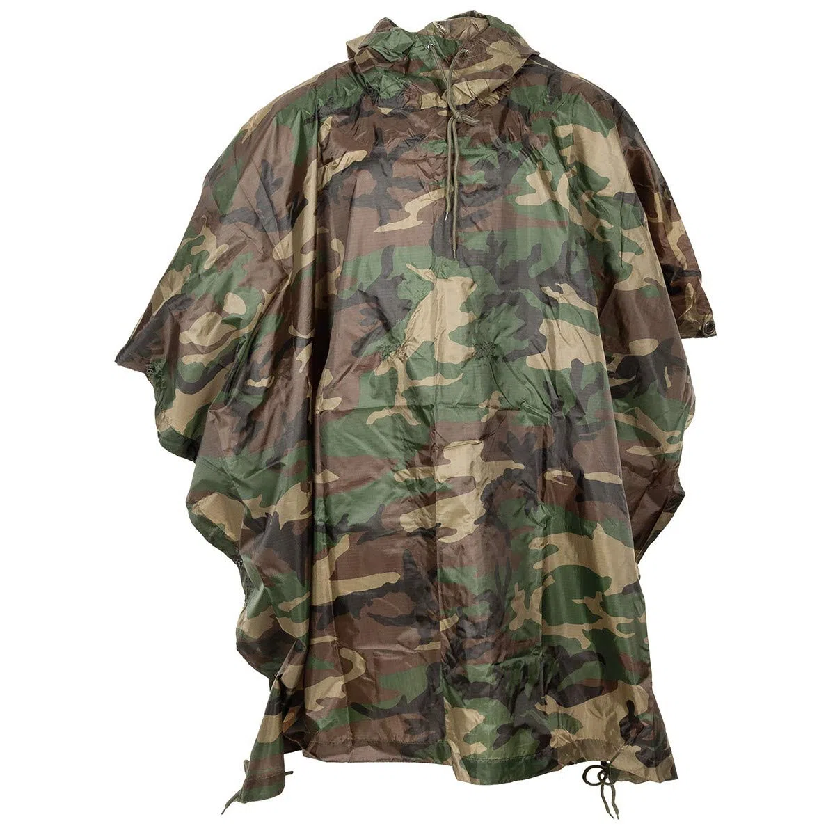 MFH US Poncho Ripstop Woodland