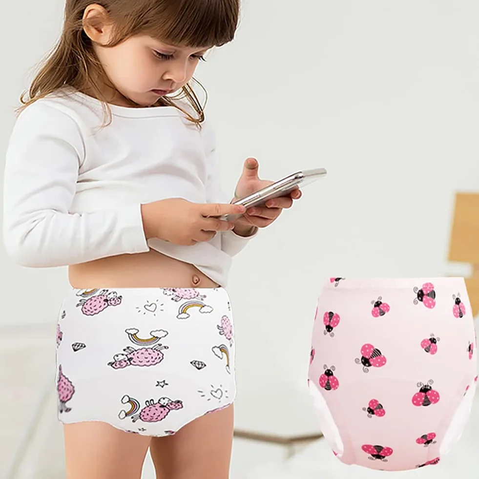 JackLoveBriefs Pack de 10 Bragas de Aprendizaje niño niña（ 2-6 Años ）