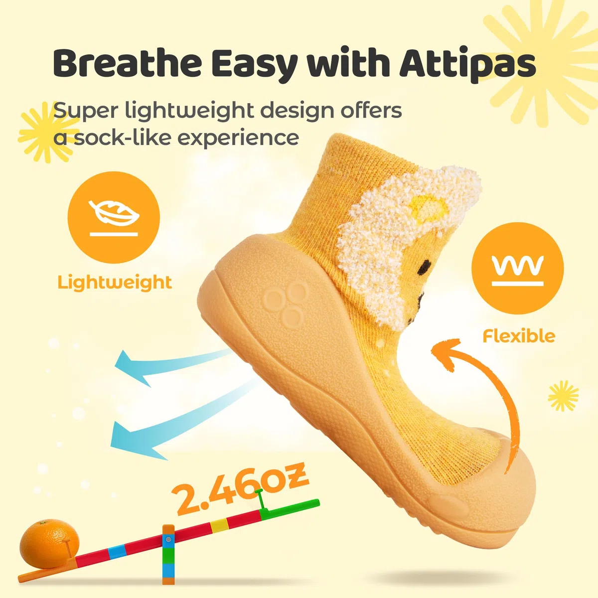 Attipas Zapatos Primeros Pasos Bebé Modelo Zootopia Lion (Numeric_20)