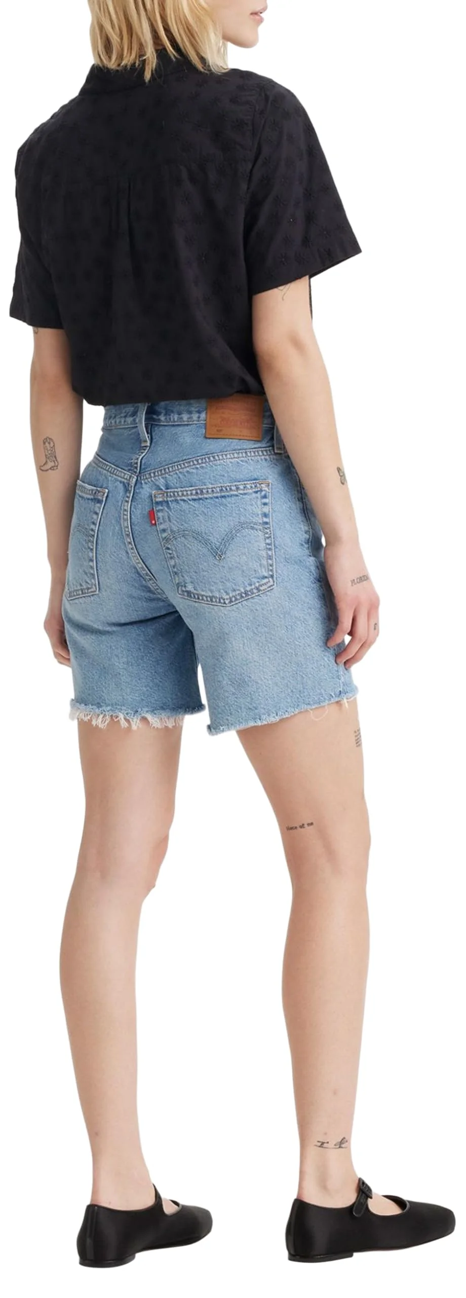 Levi'S 501 Mid Thigh Lightweight Pantalones Cortos Mujer
