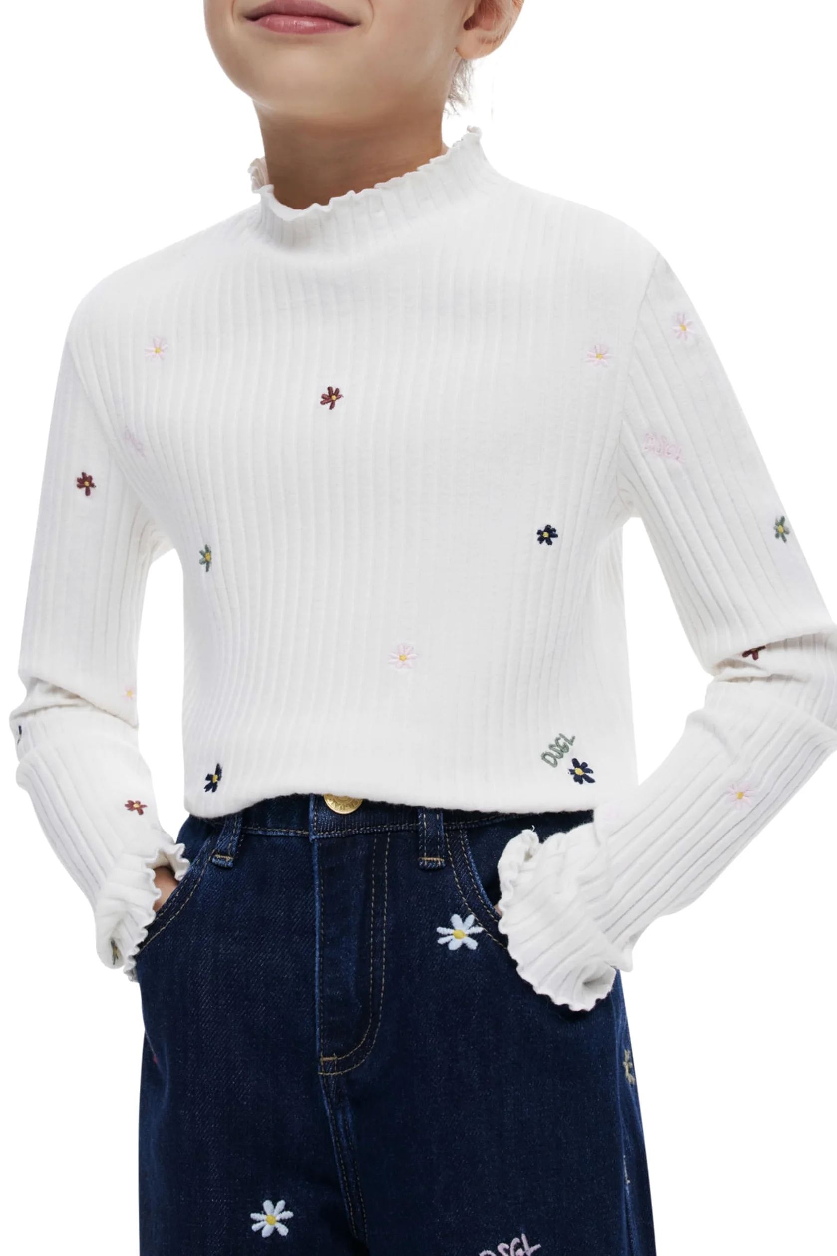 Desigual Denim_Cherries Jeans para Niñas