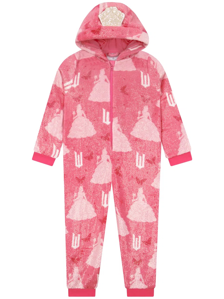 Wicked Pijama Niña, Pijama Mono De Glinda, Pijamas Niños De Glinda Pelicula, Pijamas Polares para Niñas