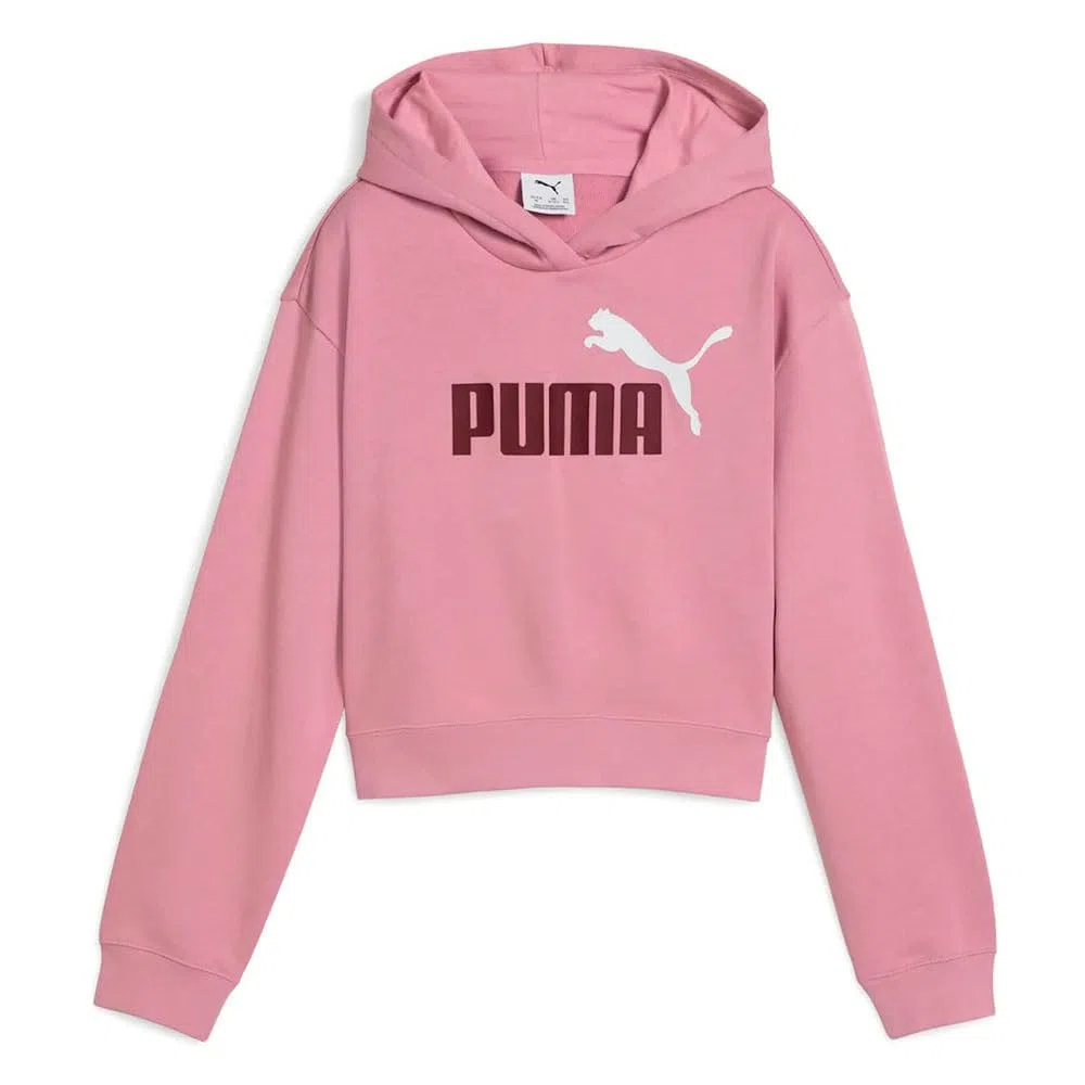 PUMA ESS 2 Color No. 1 Logo​ Short Length Hoodie TR G Sudadera Niñas (Pack de 1)