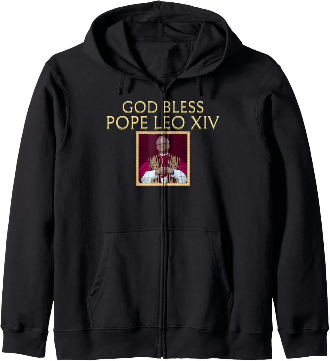 Papa León XIV Sudadera con Capucha