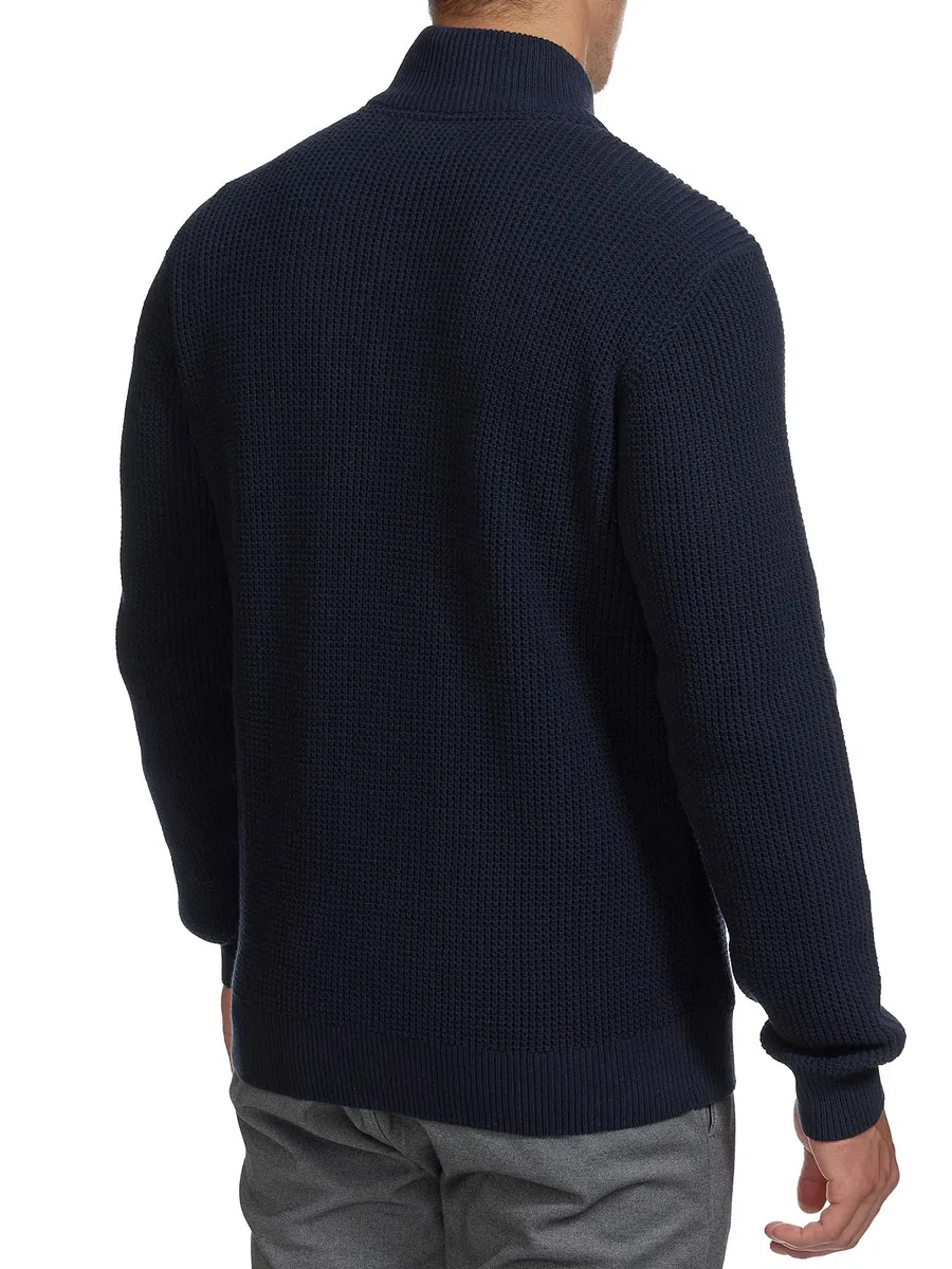 Indicode Hombres INLayton Cárdigan con Cuello Alto
