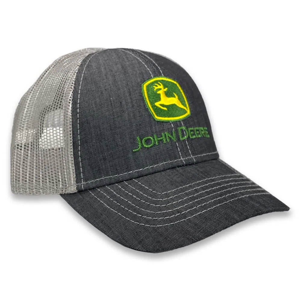 John Deere Gorra trasera de malla para niños pequeños