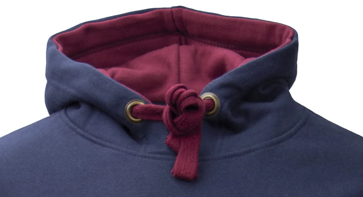 Oxford University OU129 Sudadera con capucha unisex con licencia azul marino