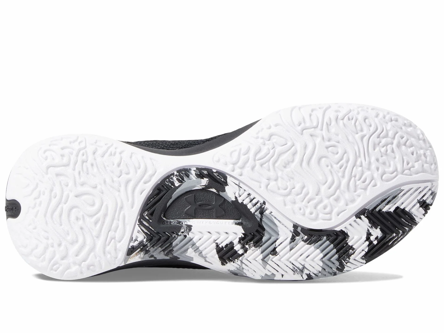 Under Armour Zapatillas de Baloncesto Unisex Grade School UA Lockdown 6 Court Performancence, Color Negro, Talla 38 EU, Negro, 38 EU