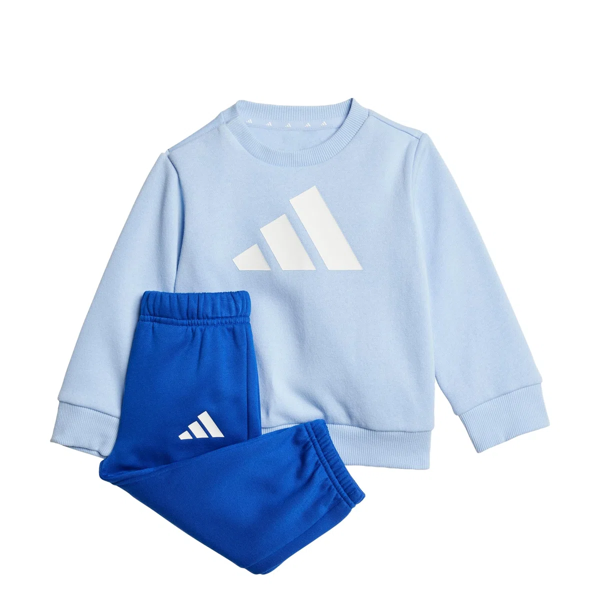 adidas Unisex bebé ESSENTIALS JOGGER, Glow Blue/White, 18-24 Months