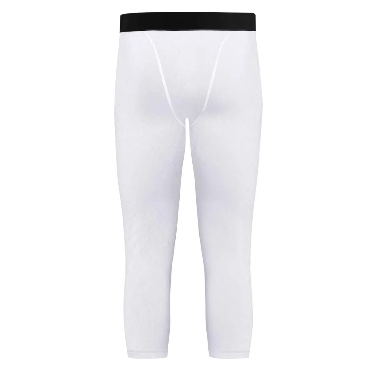 Leggings de compresión Juvenil para niños 3/4 Medias Base Layer Sport Running Capris Pantalones para niños para Entrenamiento