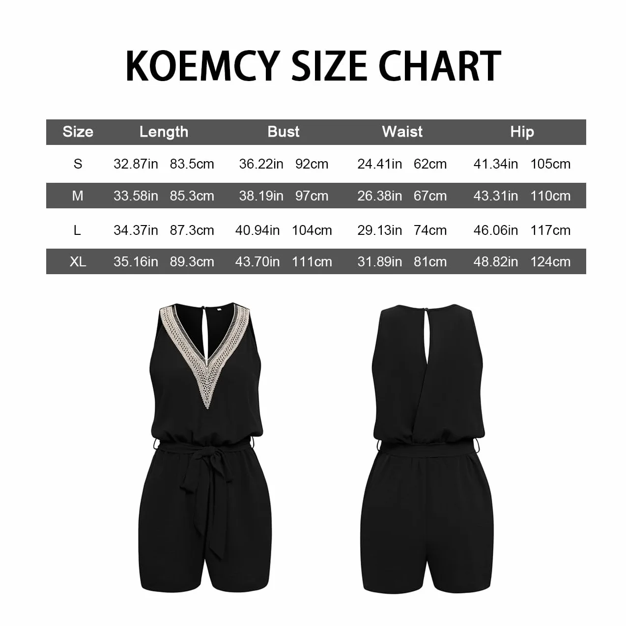 Mono Corto de Verano para Mujer Cuello en V Jumpsuit con Bolsillos Pantalones Cortos Casual Moda Baggy Playa