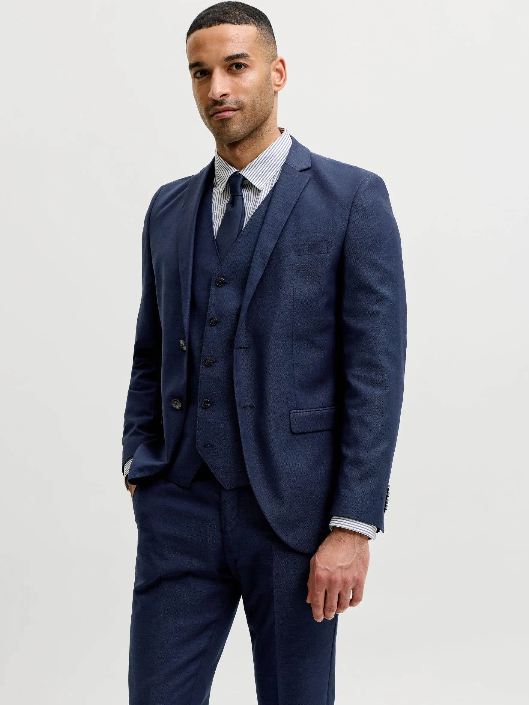 JACK & JONES Single-Breasted Blazer JPRSOLARIS Super Slim Fit Blazer