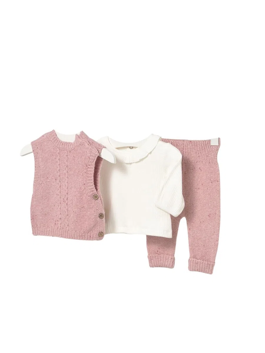 Mayoral Conj. Leggings Chaleco Tricot para bebé niña 18 Meses (86cm)