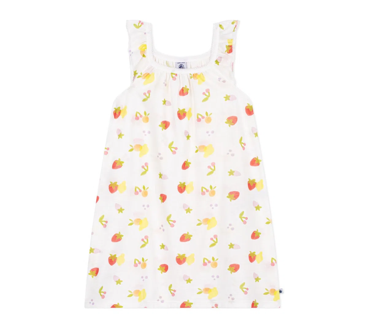 Barco pequeño A0FD8 Ropa de Noche, Marshmallow/Multico, 8 años niña