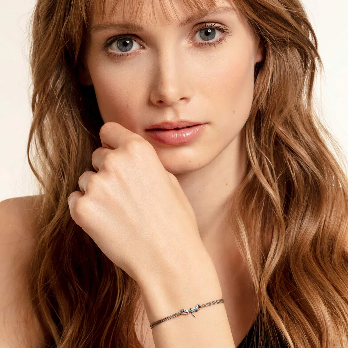 THOMAS SABO Colección de pulseras Little Secret para Mujer, Libélula colorida