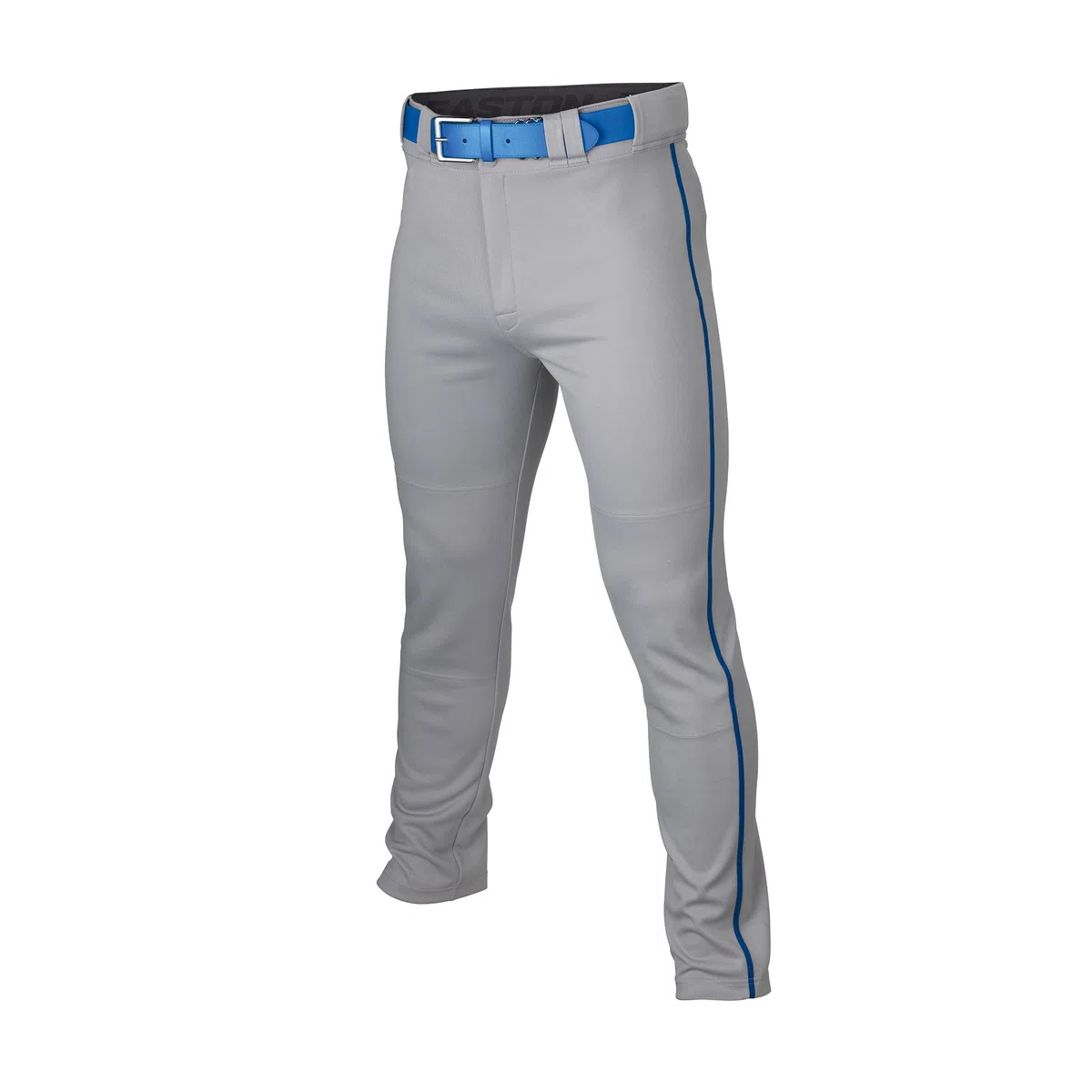 Easton Rival+ Pantalón de béisbol con Ribete, Gris/Real, Adulto XL