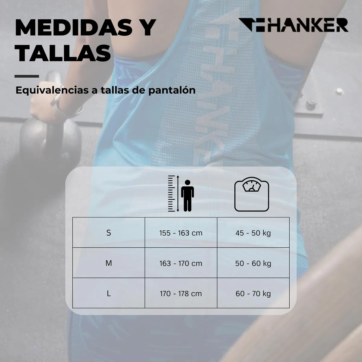 HANKER Malla Corta Mujer Compresiva para Deporte Tejido Sin Costuras Termoregulador y Cintura Tubular. Ideal Running, Trail y Fitness