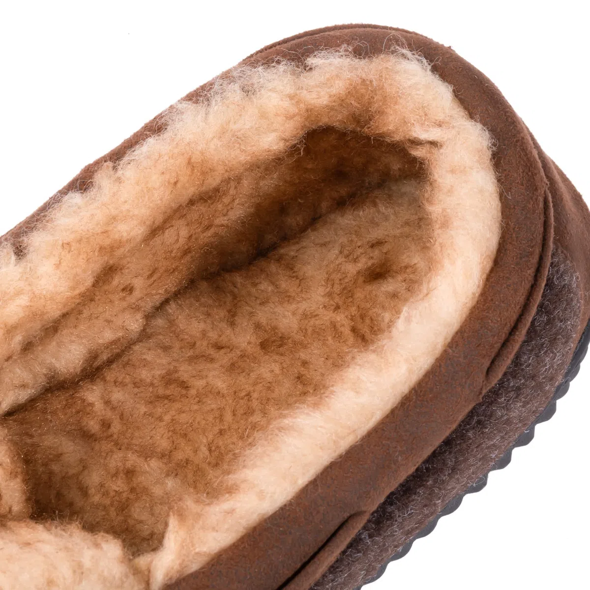 RockDove Hearthfire Zapatillas de espuma viscoelástica tipo mocasín para hombre