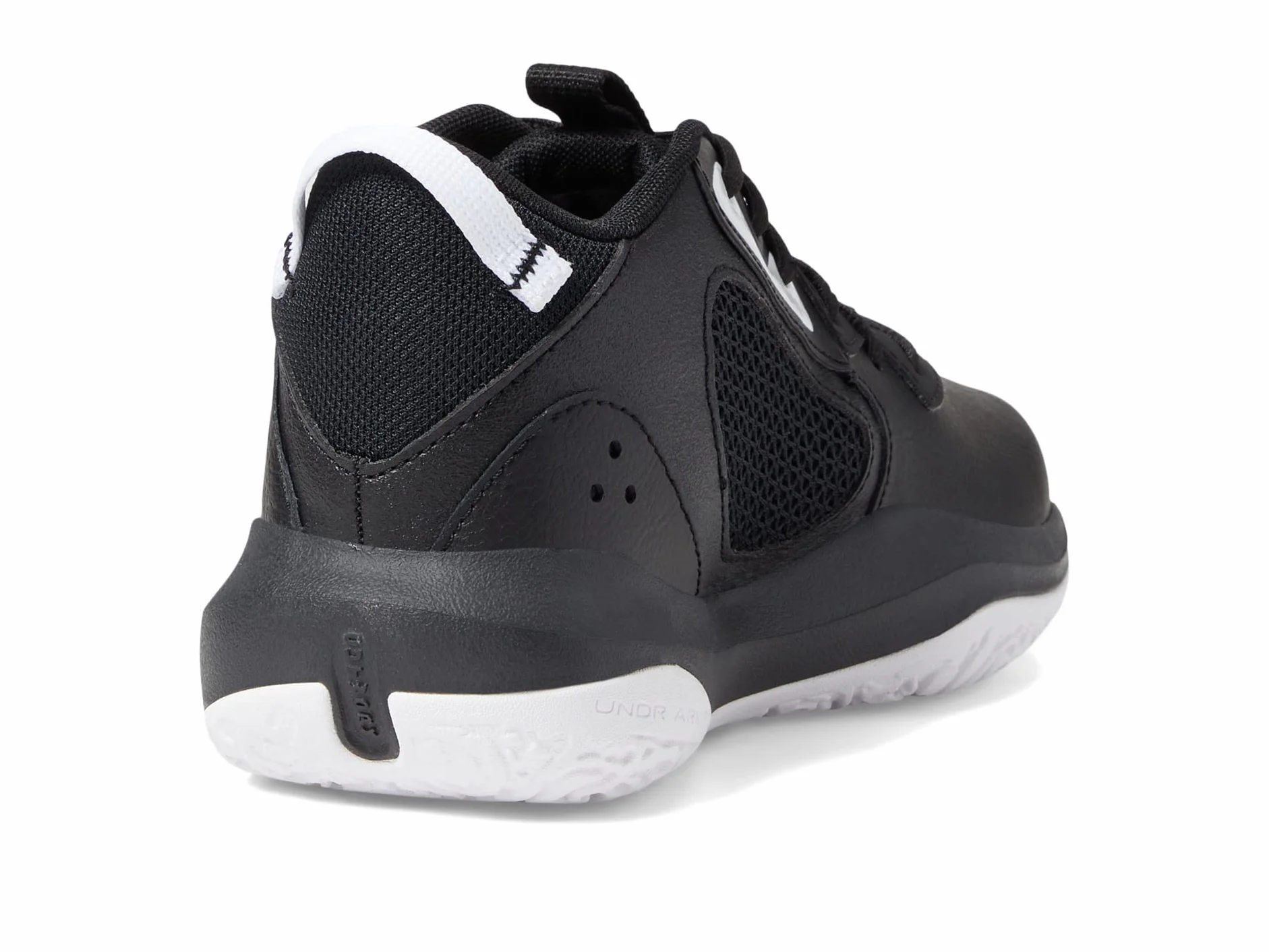 Under Armour Zapatillas de Baloncesto Unisex Grade School UA Lockdown 6 Court Performancence, Color Negro, Talla 38 EU, Negro, 38 EU