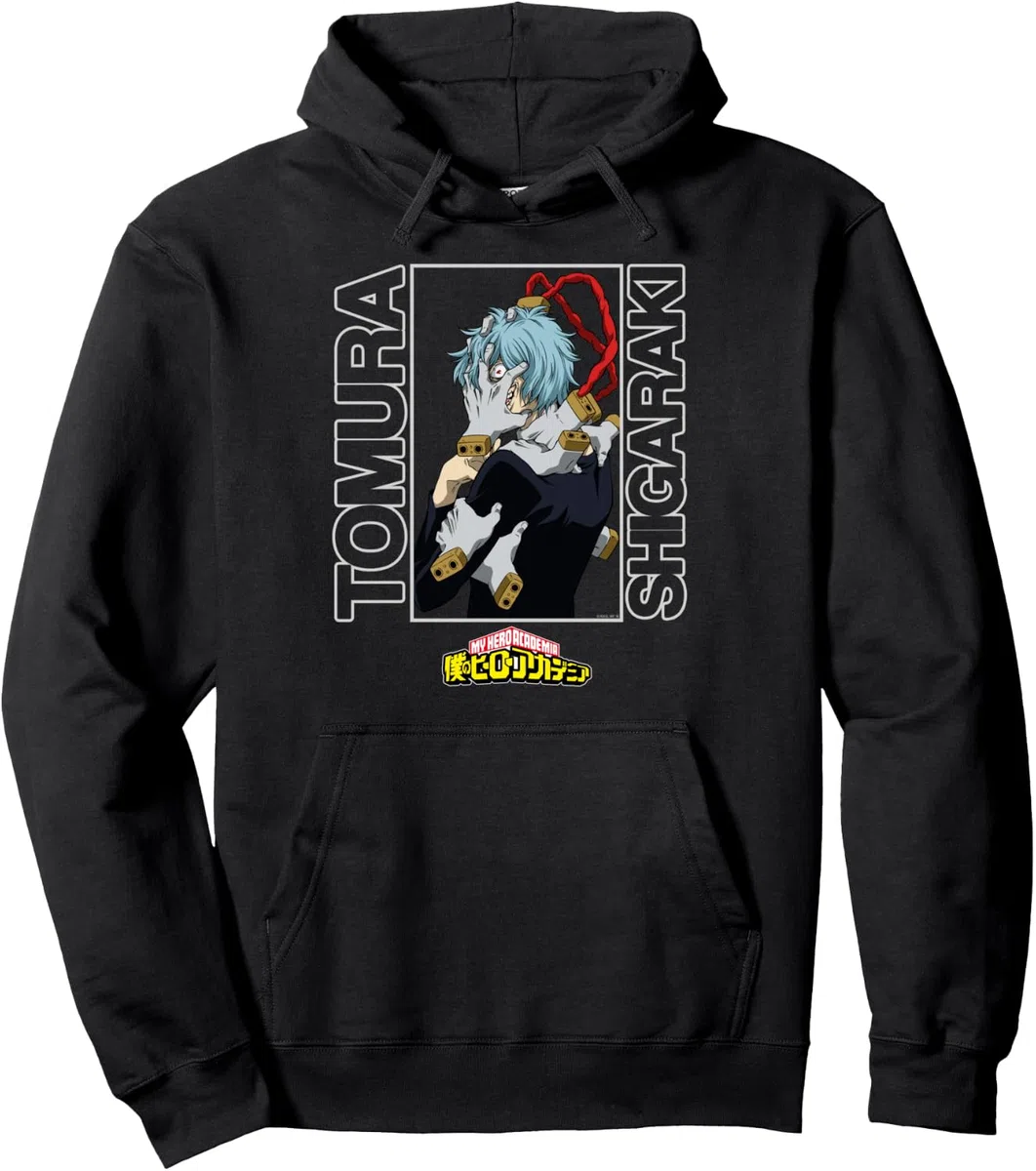 My Hero Academia Tomura Shigaraki Portrait Anime Sudadera con Capucha