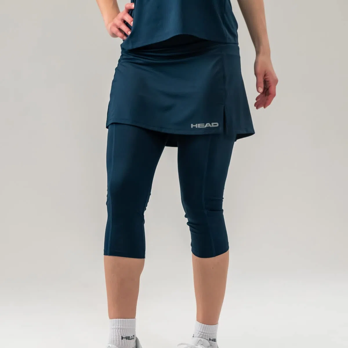 HEAD 814409-Db L Skorts, Mujer, Blanco, L