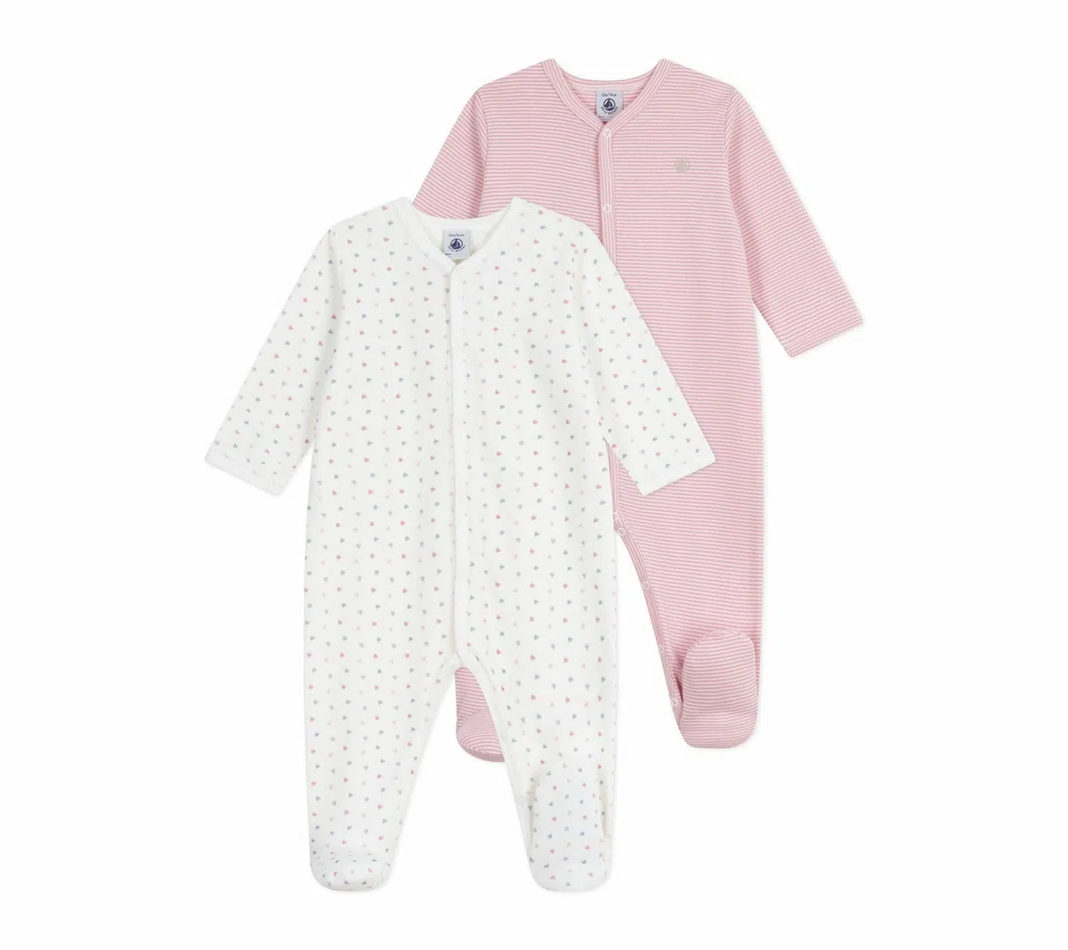 Petit Bateau - Conjunto de Pijamas de bebé de algodón Impreso