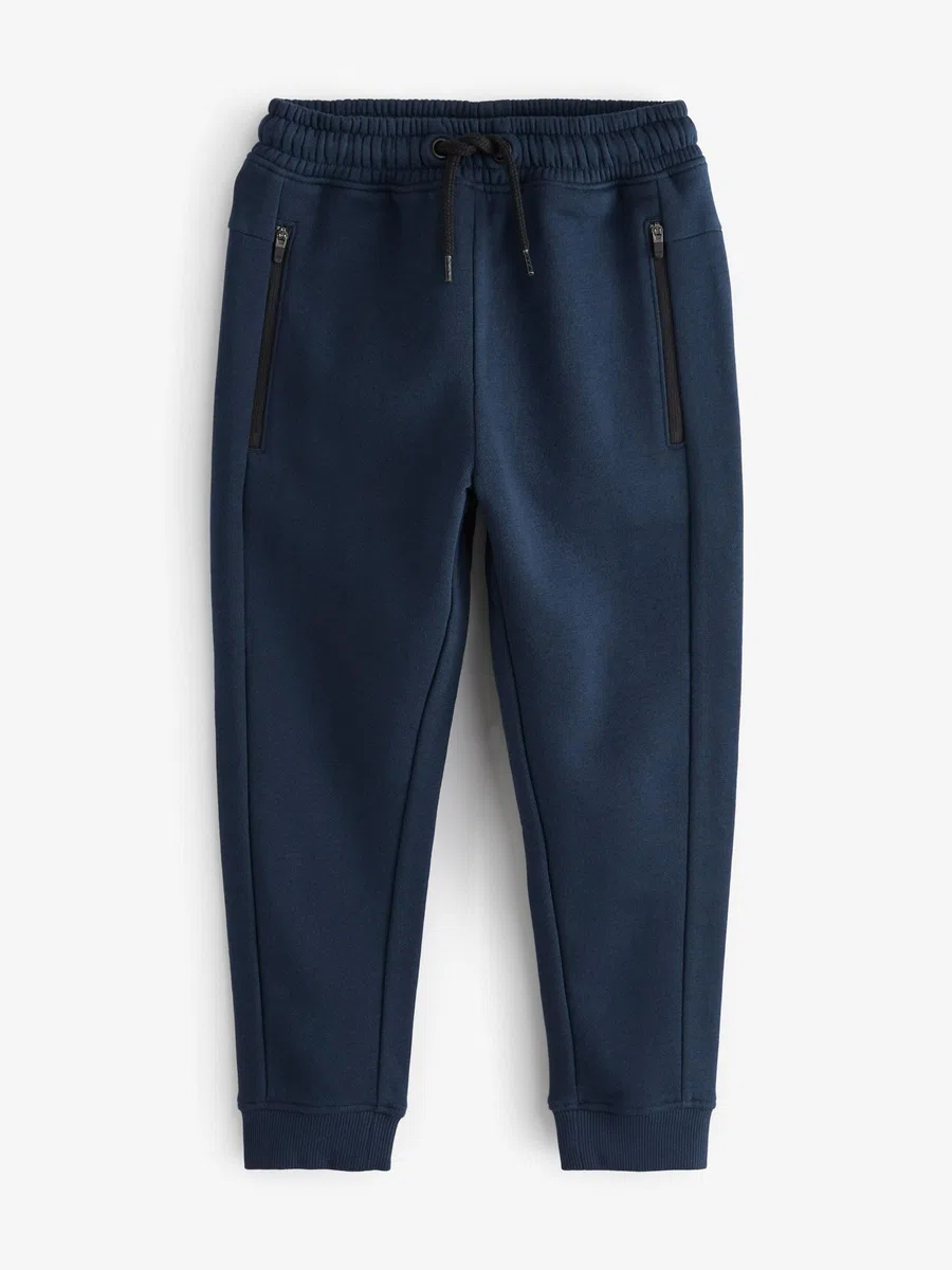 NEXT Niños Pack de 3 Pantalones de chándal Corte Slim y Cremallera