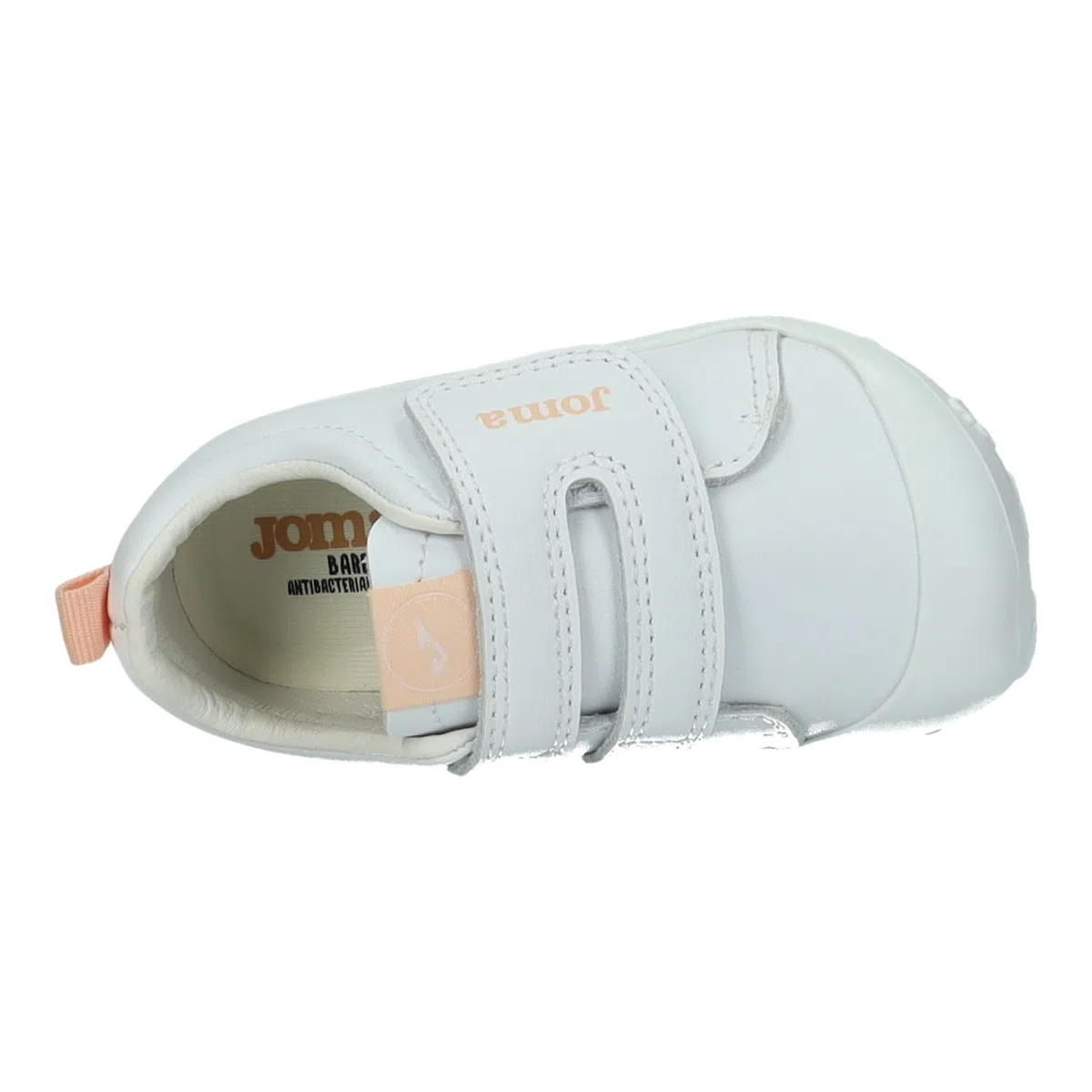 Joma TEDYBS2529V Zapatillas de niños Teddy Baby, Color Blanco y Rosa, Calzado Respetuoso con Plantilla Antibacterial NIÑA Zapatillas