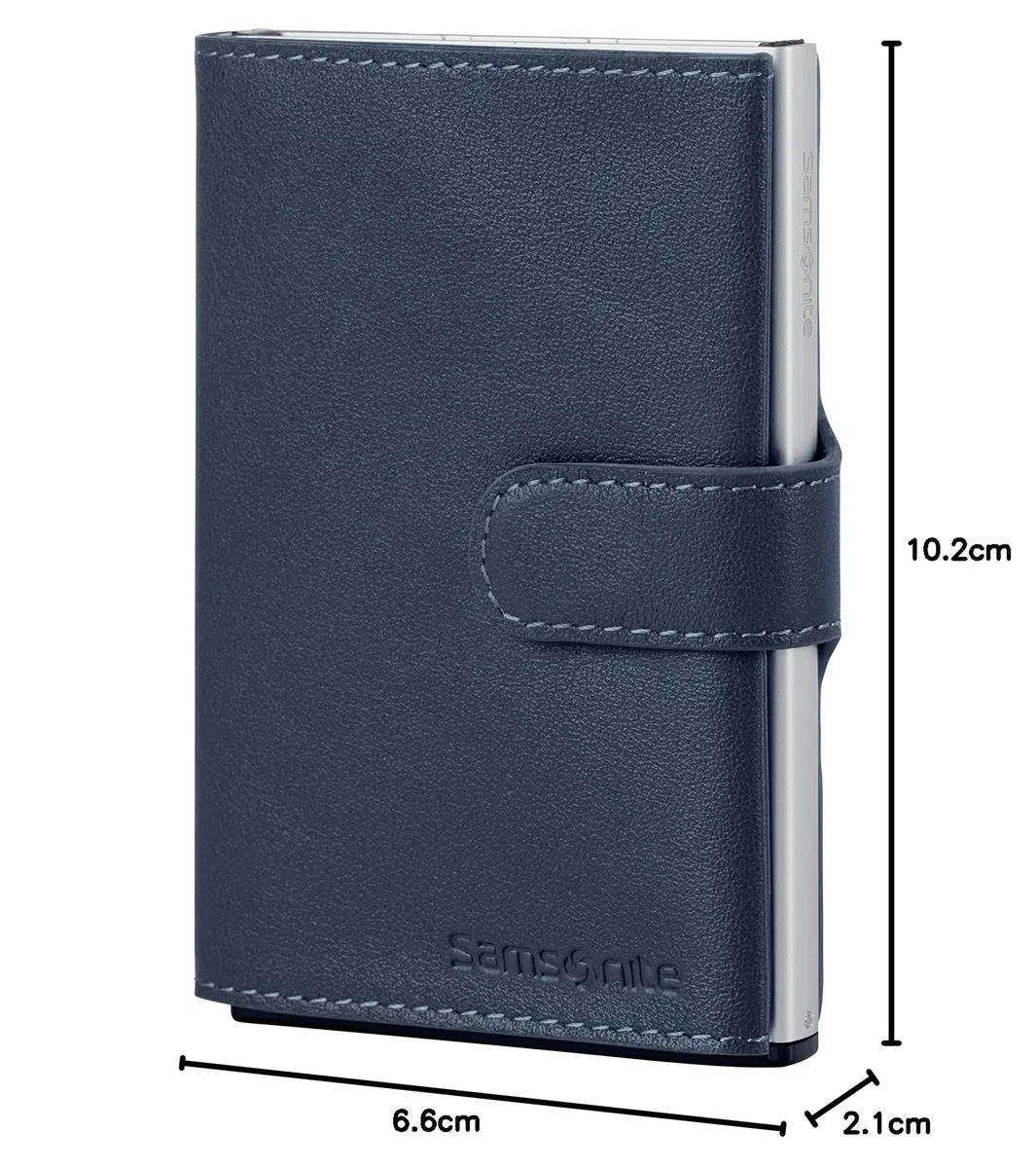 Samsonite ALU Fit SLG - Billetera, 10.2 cm, Azul (Azul)