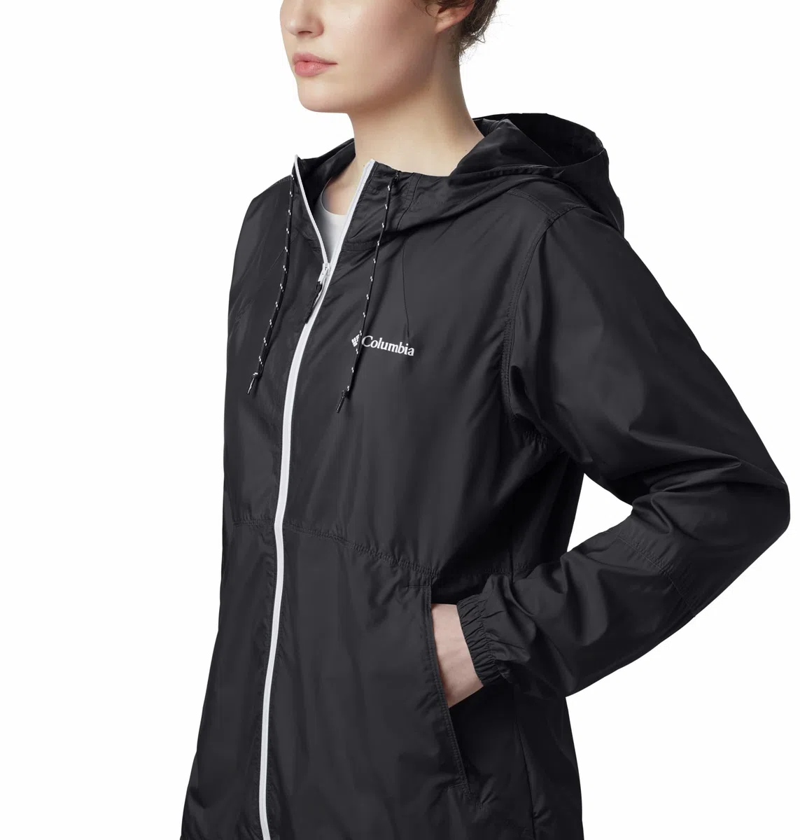 Columbia Flash Forward Chaqueta, Black 010, XXL Mujer