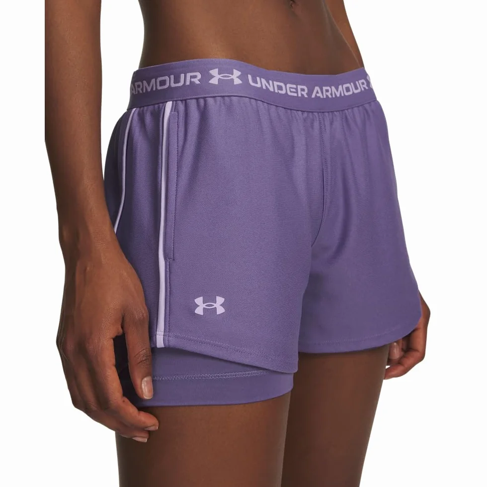 Under Armour Tech Play Up 2in1 Shorts - Pantalones Cortos Mujer