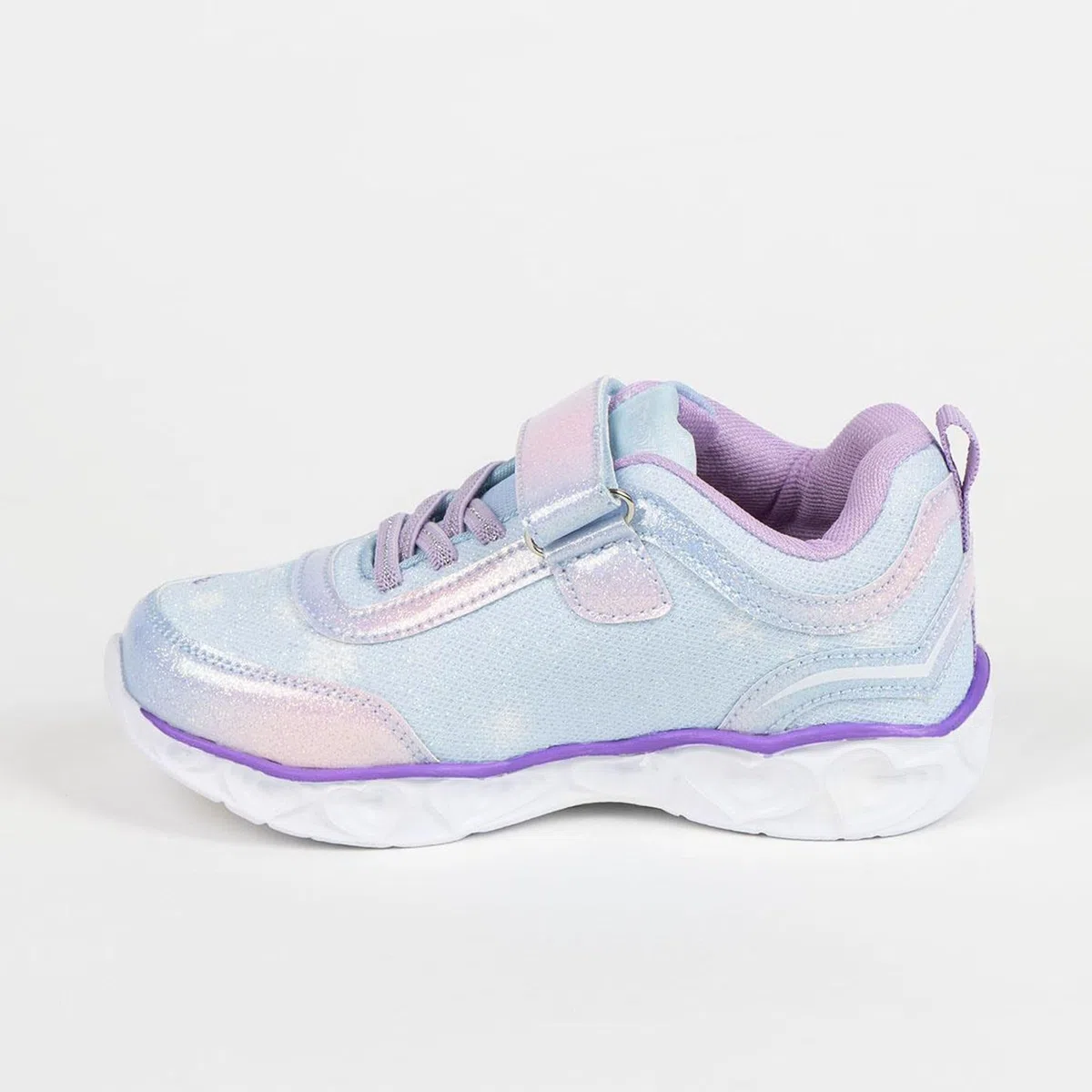 CERDÁ Life'S Little Moments | Deportivas para Niñas Frozen con Luces LED y Suela Ligera EVA, Estilo Disney y Máxima Comodidad