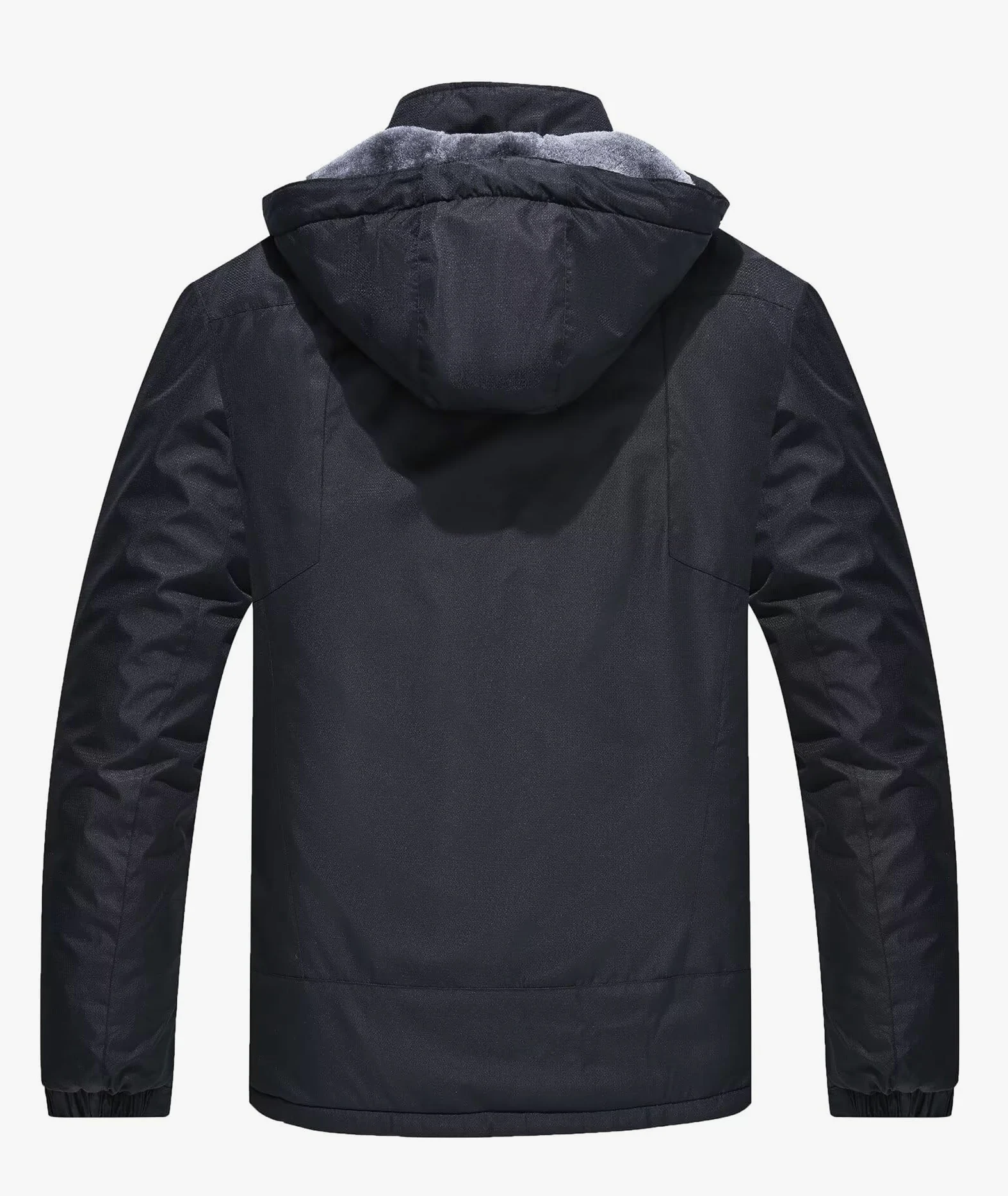 Zoofly Chaqueta de esquí de montaña para hombre impermeable forro polar abrigo de nieve cálido invierno resistente al viento con capucha