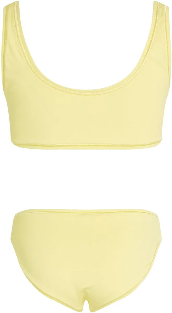 Calvin Klein Bikini Tipo Bralette de Dos Piezas Chicas con Forro