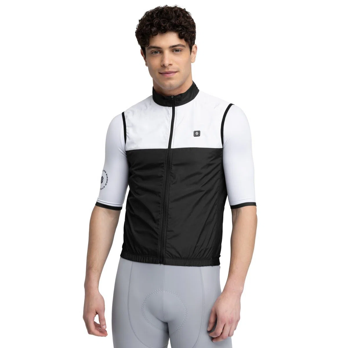 SIROKO Chaleco cortavientos ciclismo V1 Copenhagen Negro M