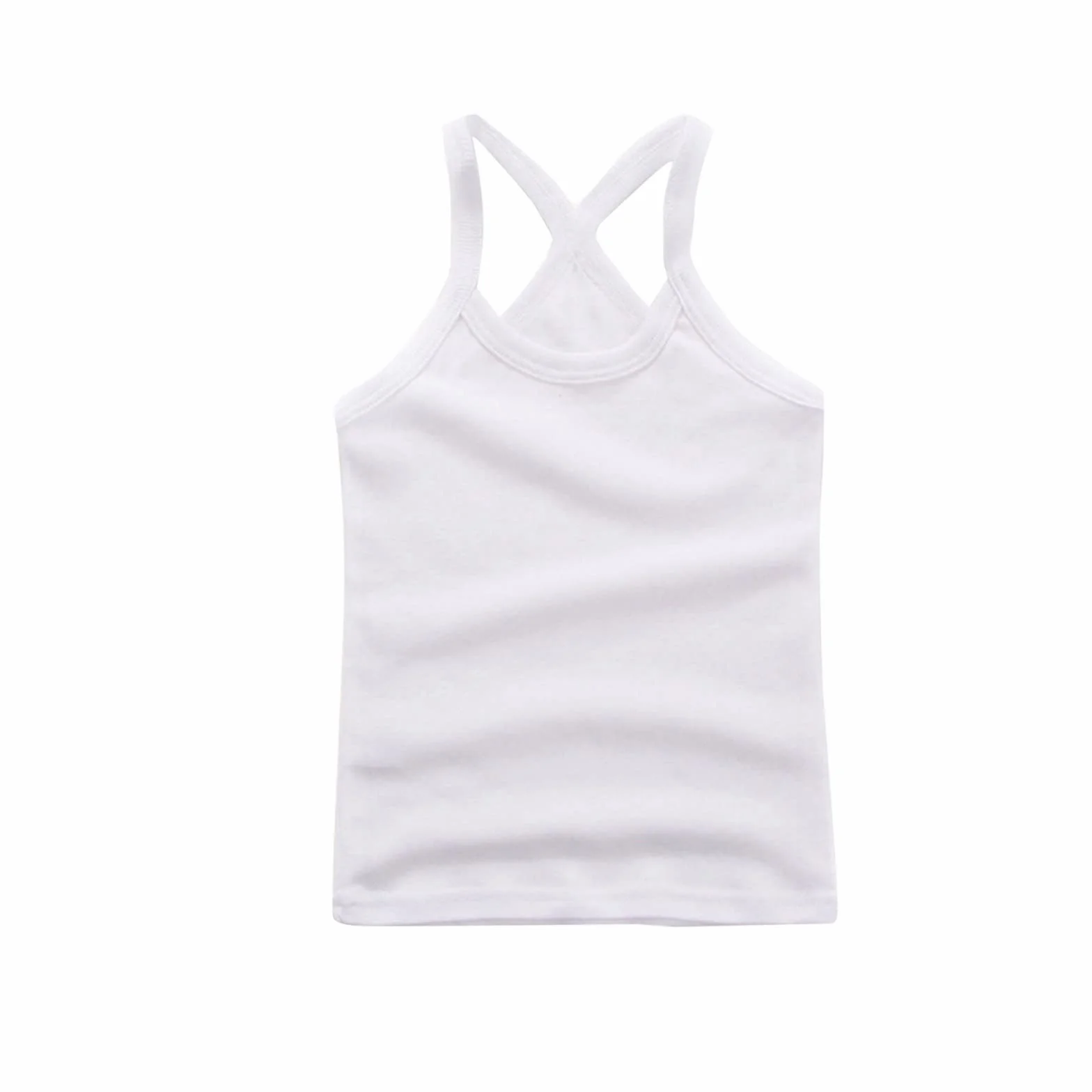 Generisch 2025 Camiseta de tirantes para niños y niñas, espalda cruzada, sin mangas, deportiva, danza, ballet, gimnasia, ropa de baile, camiseta de manga larga para niño 80