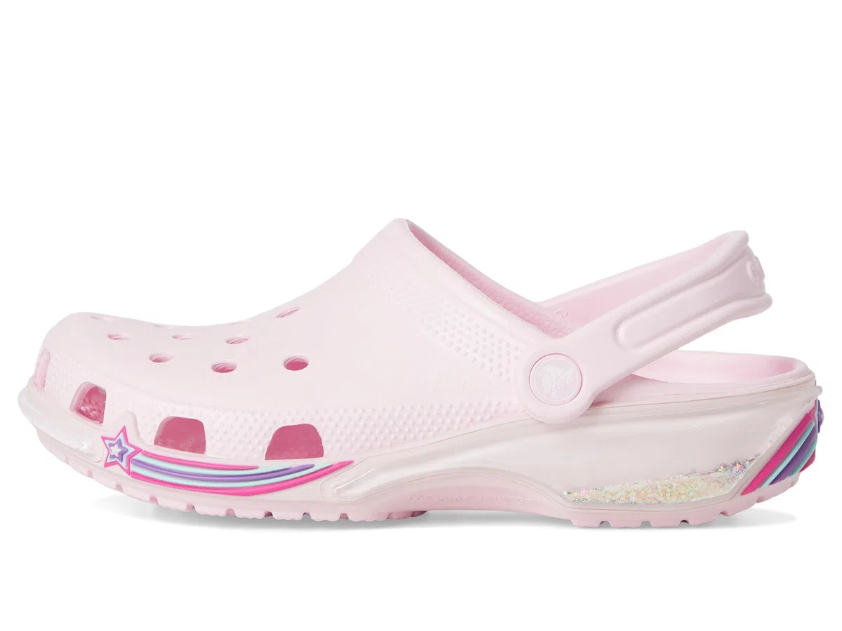 Crocs Classic Star Sparkle Shaker Clog K, Zuecos Unisex niños
