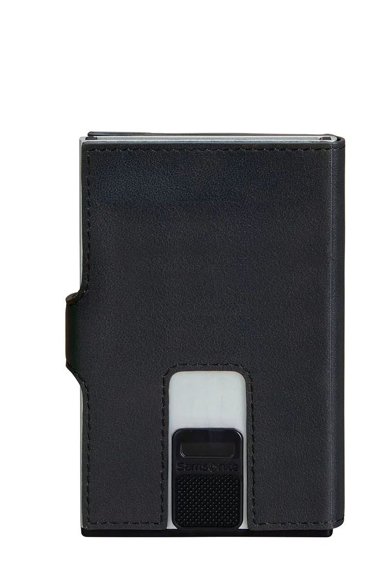 Samsonite ALU Fit SLG - Billetera, 10.2 cm, Negro (Negro)