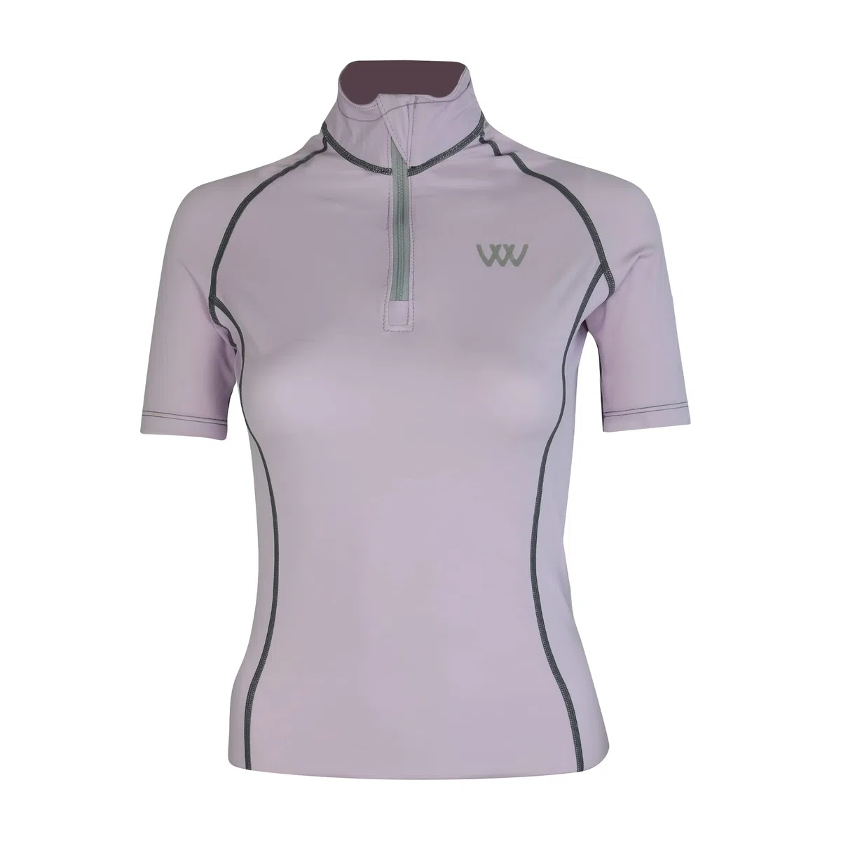 Woof Wear 2022 Camiseta De Equitación De Manga Corta para Mujer Performance - Lila