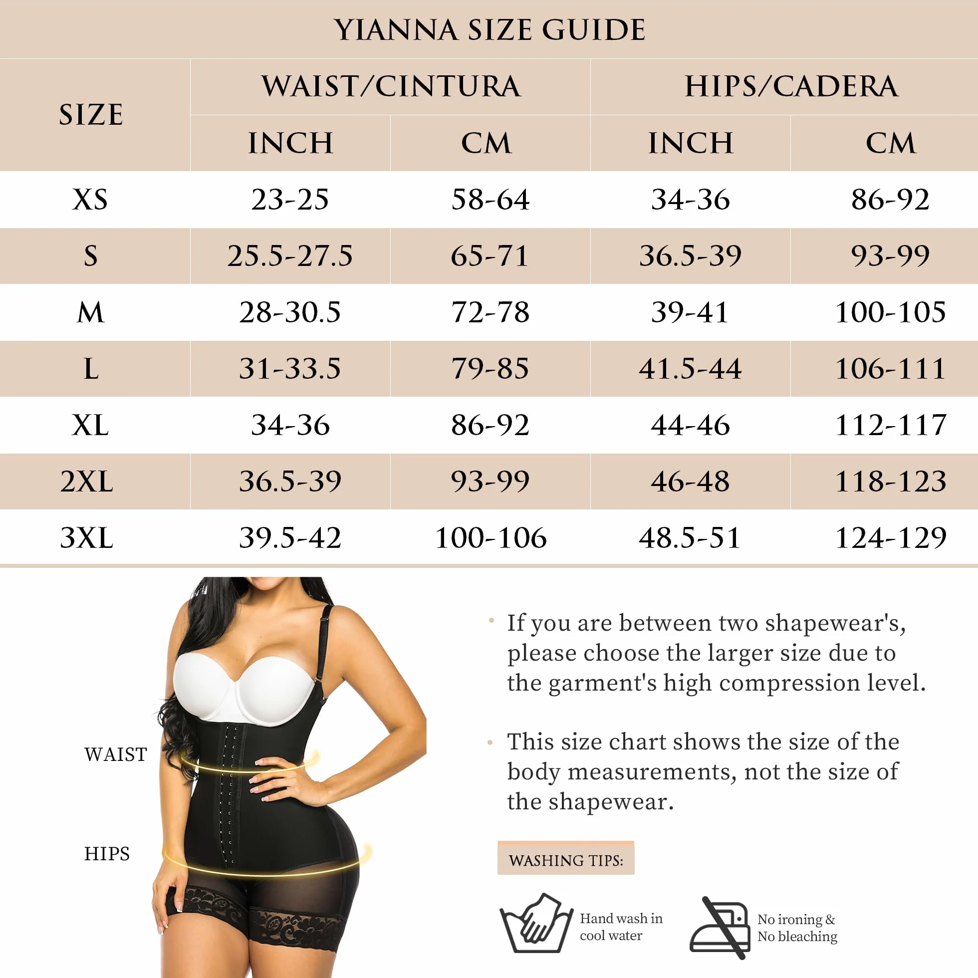 YIANNA Fajas Reductoras Mujer Abdomen Body Moldeador Reductor Faja Colombiana Reductora Shapewear Bodysuit