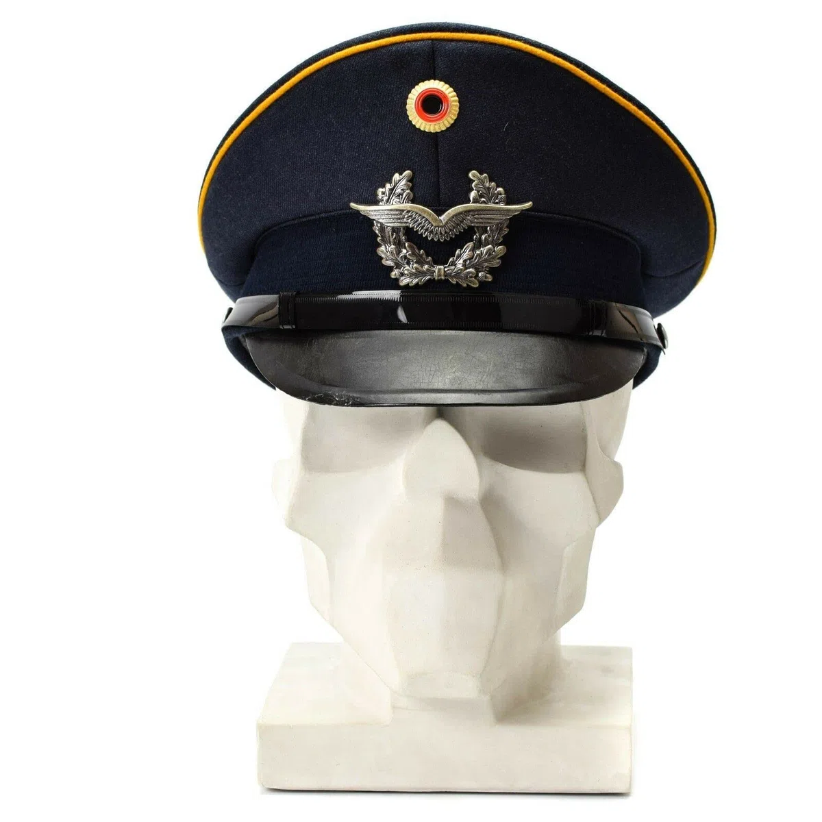 Gorra de visera del ejército alemán. Sombrero de las Fuerzas Aéreas Militares con visera luftware