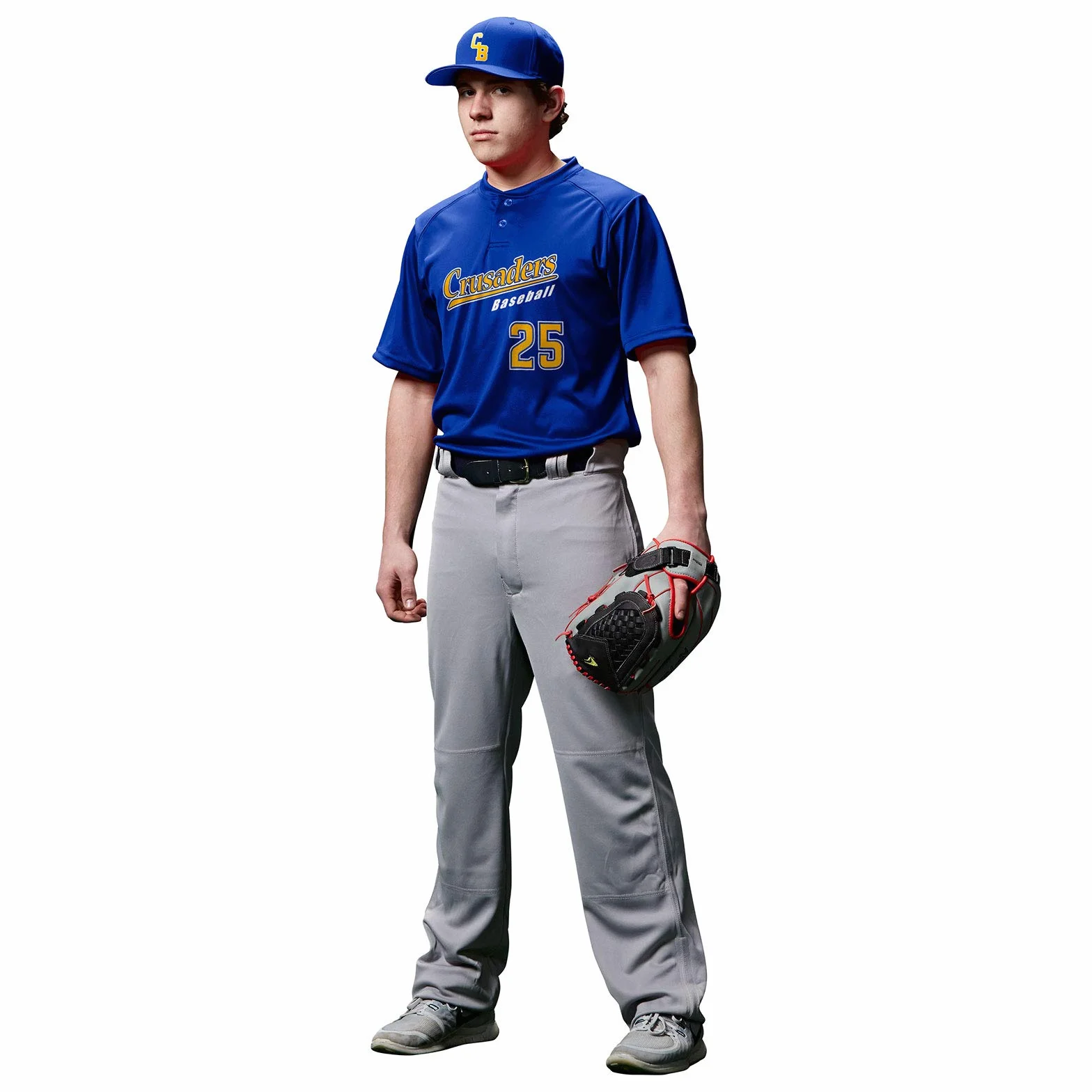 Champro MVP OB Open Bottom Loose-fit Baseball Pants - MVP Pantalón de béisbol de Ajuste Relajado con Parte Inferior Abierta Hombre