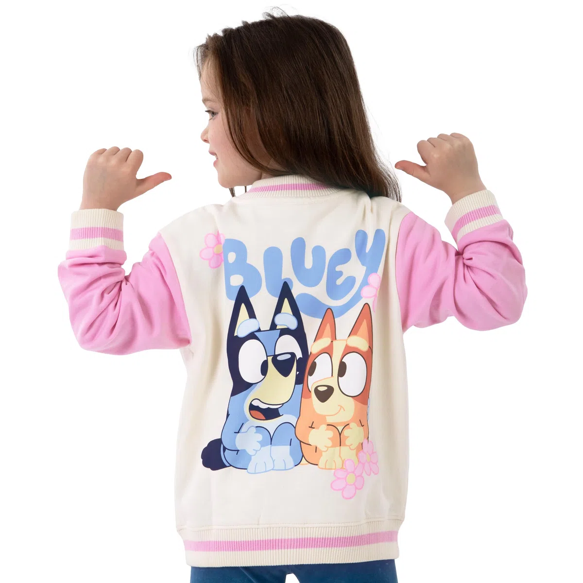 Bluey Chaqueta Bomber, Chaqueta Niña Con Mangas Largas, Hermosas Chaquetas Para Niña De Invierno O Verano