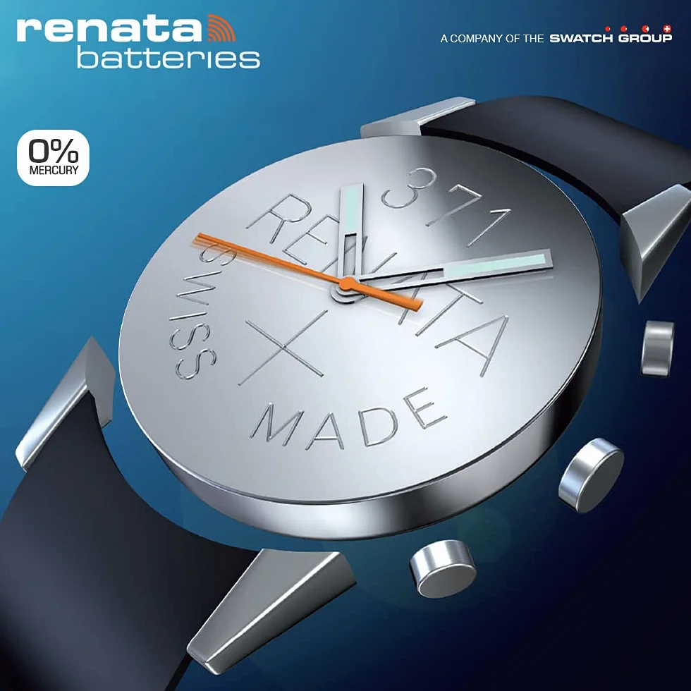 20 Renata 394 Silver Oxide Electronic Zero Mercury Batteries by Renata